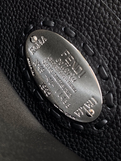 フェンディバッグ素材ディテール